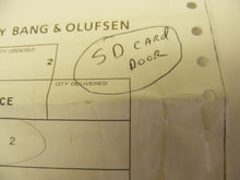 Load image into Gallery viewer, BANG &amp; OLUFSEN MEMORY SD CARD BLACK COVER DOOR LID FOR BEOSOUND 2 3165030