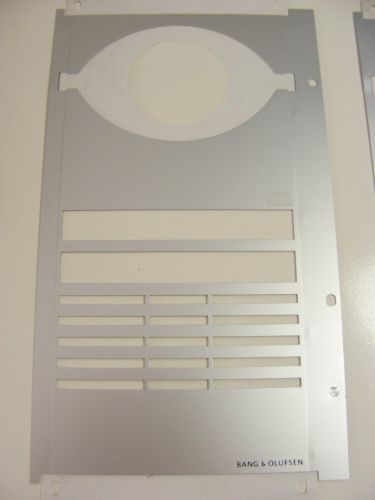BANG & OLUFSEN B&O BEOSOUND 3000 FACEPLATE FACE COVER PANEL FOIL WITH TAPE