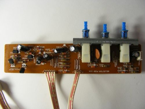 SELECTOR PCB-104 FOR TASCAM 38 8 TRACK 8TR PRINTED CIRCUIT BOARD SELECTER