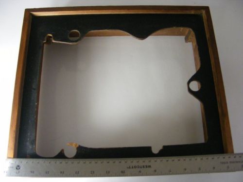 WOOD CASE ONLY FOR DUAL UNITED AUDIO 1218 TURNTABLE CABINET WOODEN BASE