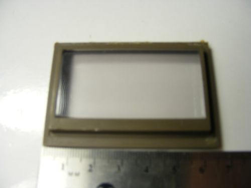 ONE ONLY OF 3 TASCAM 34 B 4 TRACK VU METER LENS COVER WINDOW