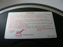 Load image into Gallery viewer, TECHNICS SL-1350 PLATTER DISK DISC