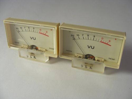 TEAC VU METER FROM X-7 CHECK FIT TO X-10 10R X-1000R REEL TO REEL GUARANTEED