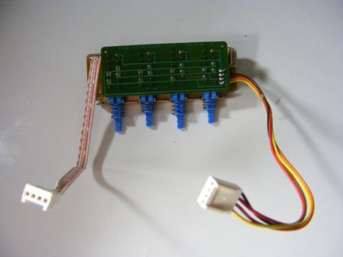 TASCAM 34 CONTROL SWITCH FUNCTION PCB-106 107 TP-S47-T