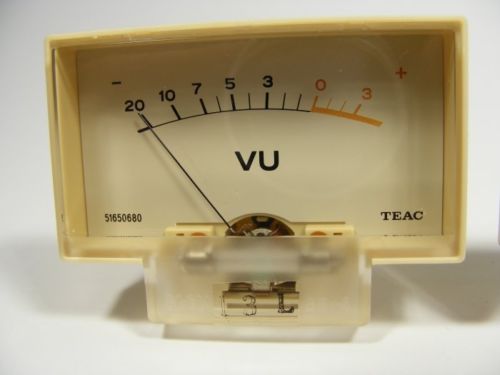 1 OF 2 TEAC X-7R 10 10R X-7 X-1000R VU METER REEL TO REEL GUARANTEED