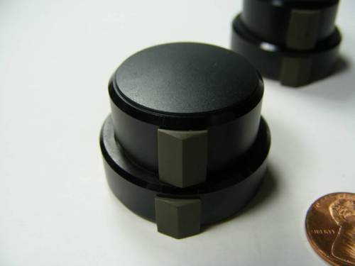 1 OF 3 TEAC X-1000R X-700R BLACK CONTROL KNOBS MIC LINE OUTPUT