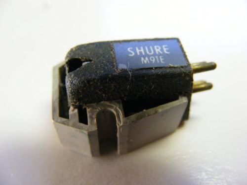 VINTAGE SHURE M91E TURNTABLE PHONO CARTRIDGE PICKUP GUARANTEED
