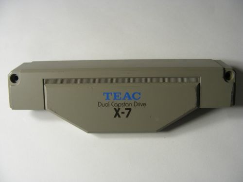 TEAC X-7 HEAD COVER GUARD FACIA PLAY HOOD HEADCOVER ASSEMBLY