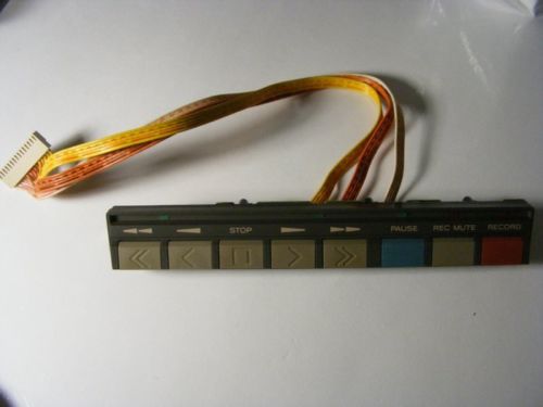TEAC X-10R CONTROL KEY PAD KEYPAD CONTROL PAD KEYBOARD